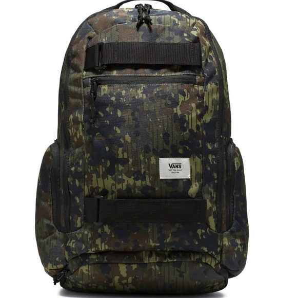 Van's DX Skatepa Loading Green Backpack New - Picture 1 of 8